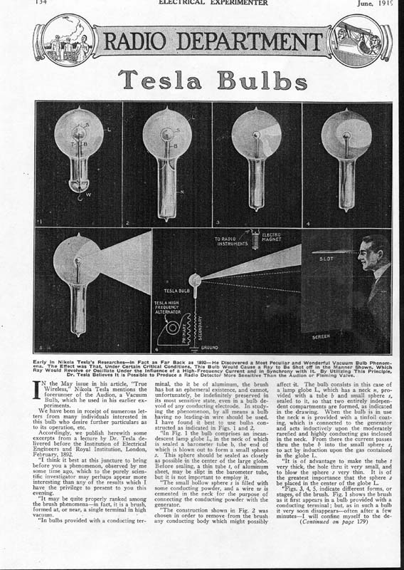 1919-06 Telsa bulbs